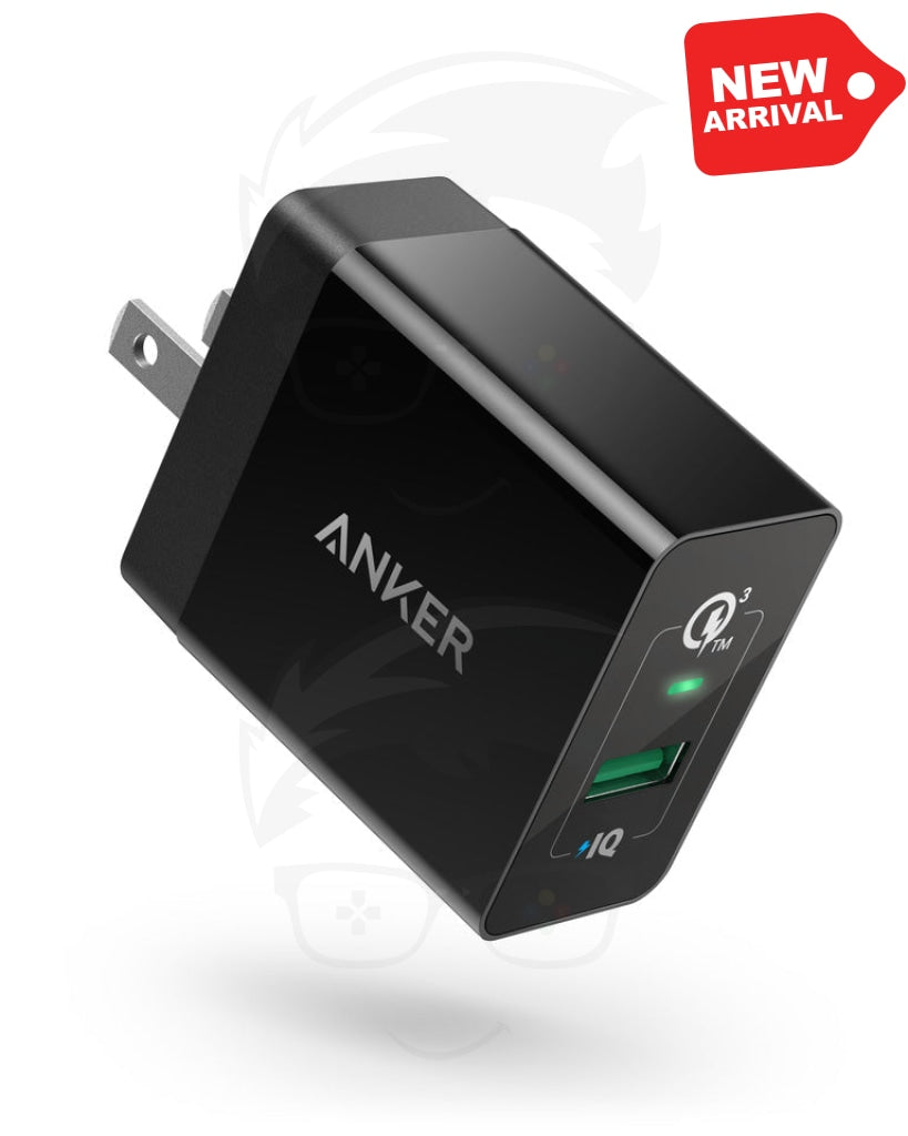 ANKER PowerPort+ 1 with Quick Charge 3.0 EU Black ANKER PowerPort+ 1 with Quick Charge 3.0 EU Black
